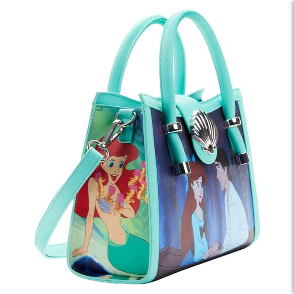 Disney Loungefly Little Mermaid Princess Series Cross body Bag - Picture 3 of 9